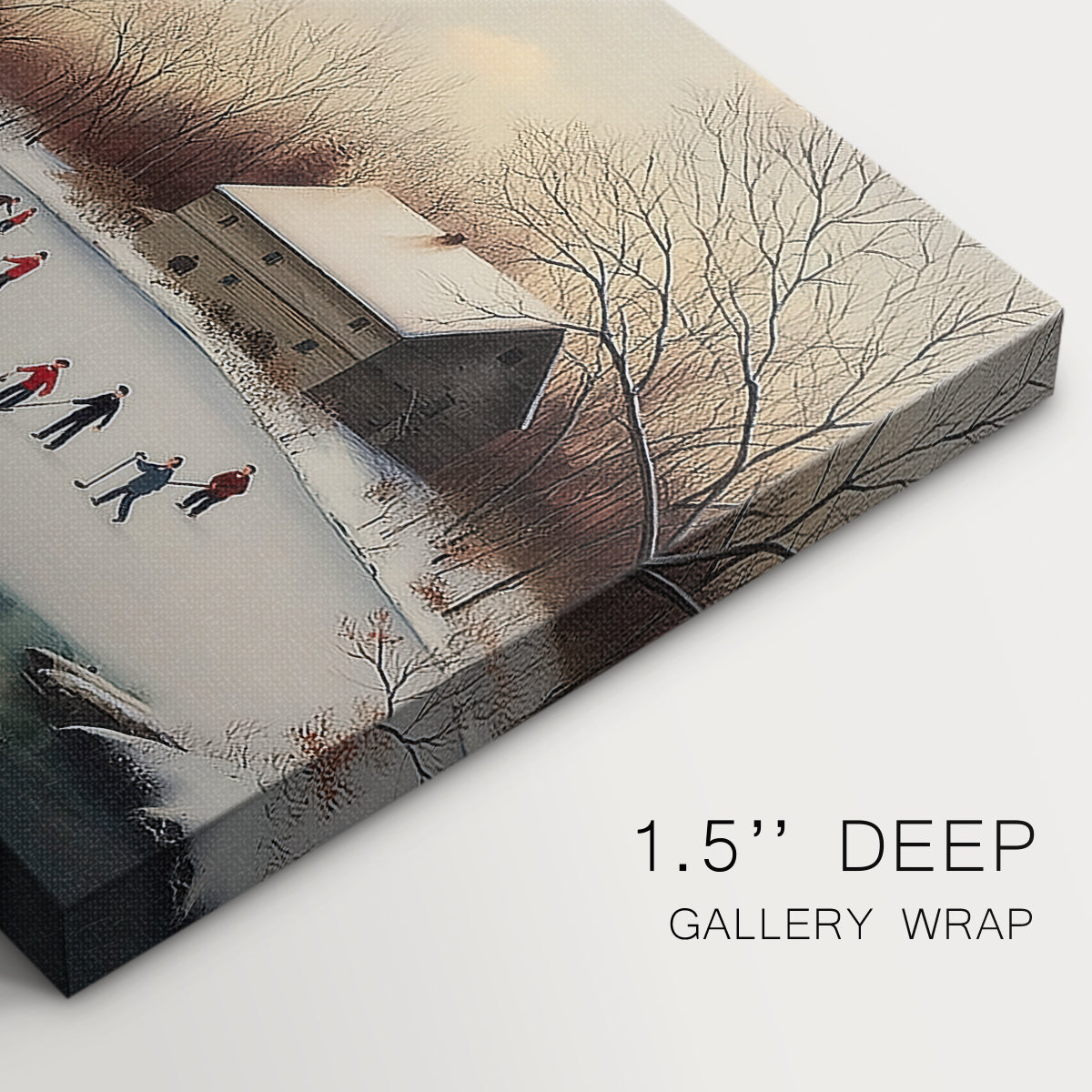 Twilight of Candlelit Lantern - Canvas Art Print