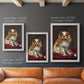A King Charles Spaniel - Ornate Framed Canvas Print