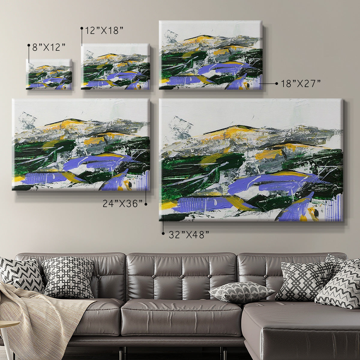 Silent Mountain II - Canvas Art Print