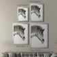 Zebra Stripes - Modern Framed Canvas Print