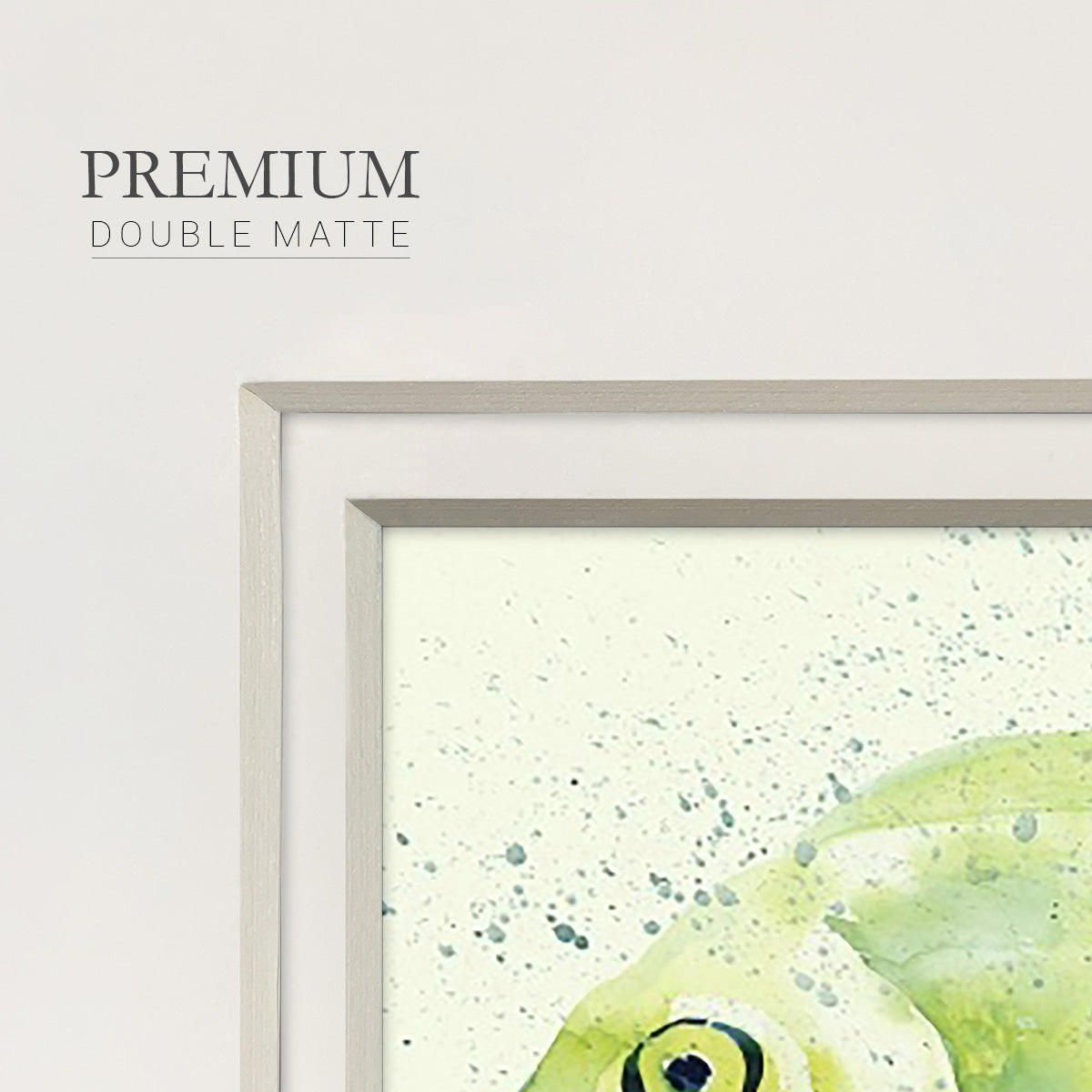 Speckled Freshwater Fish I Premium Framed Print Double Matboard