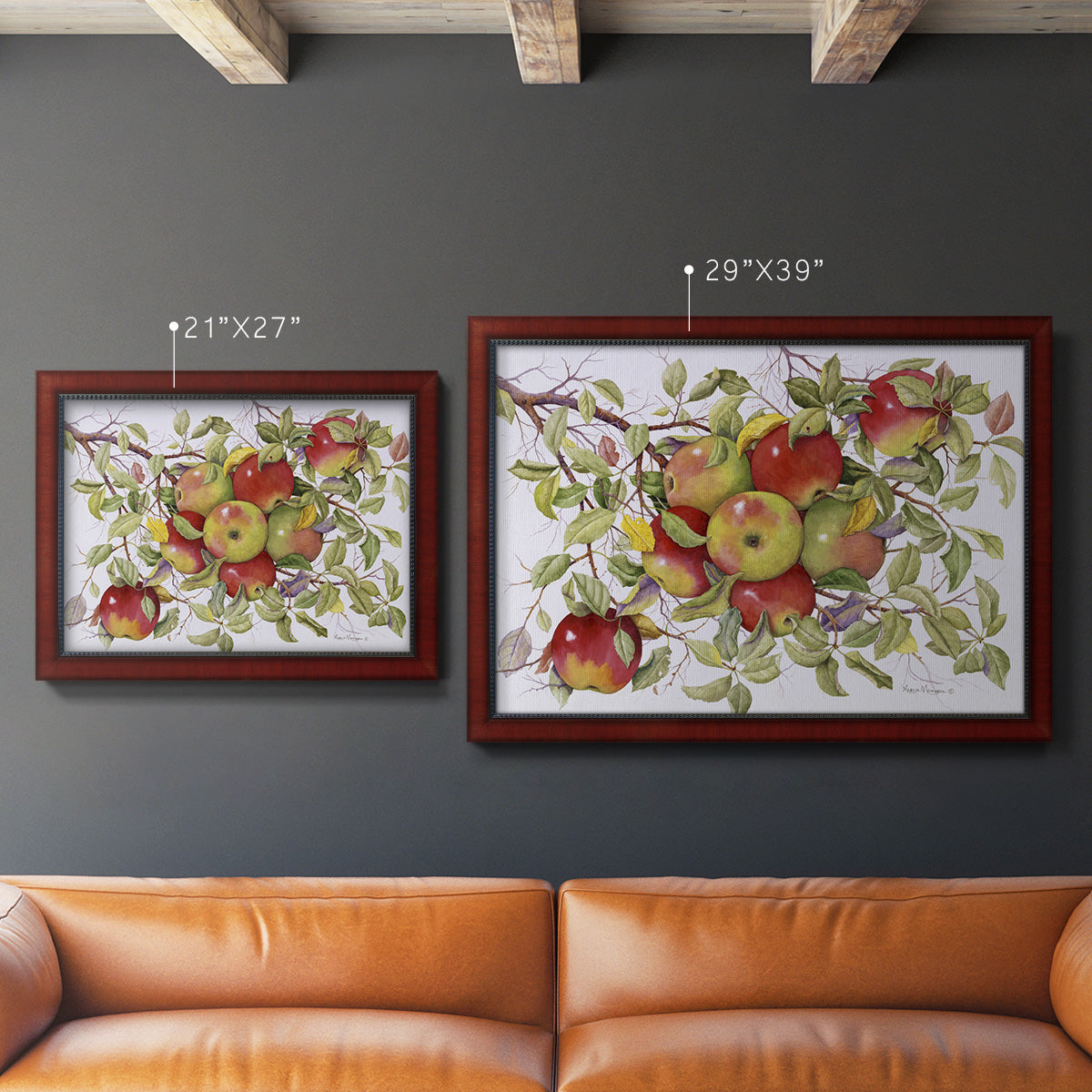 Apples Premium Framed Canvas- Ready to Hang