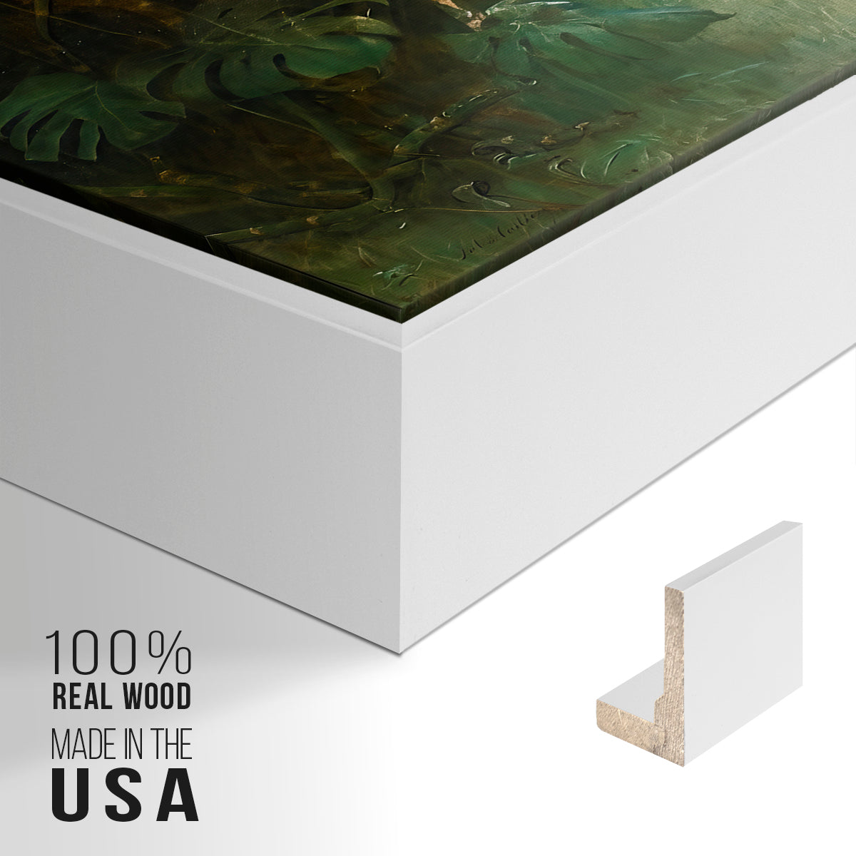 Eve, 1911 - Floater Framed Canvas Print