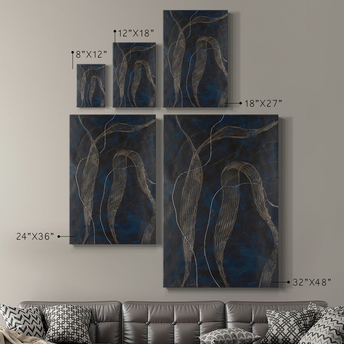 Laminar Flow I - Canvas Art Print