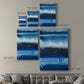 Deep Blue Shore II Premium Gallery Wrapped Canvas - Ready to Hang