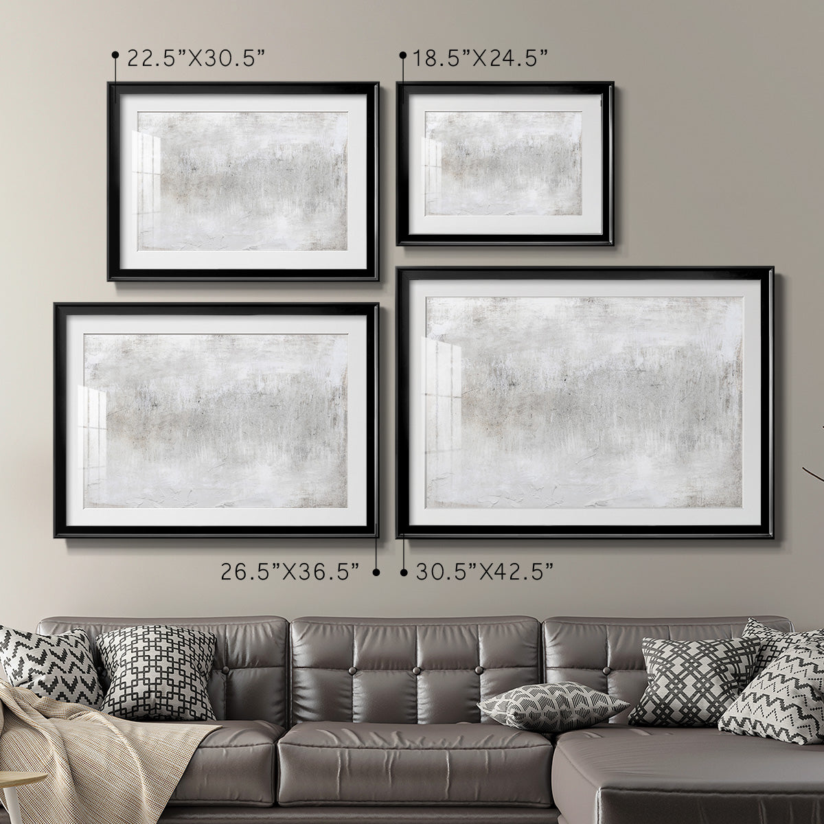 Ocean Breath - Modern Framed Art Print