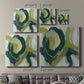 Verdigris Motion IV-Premium Gallery Wrapped Canvas - Ready to Hang