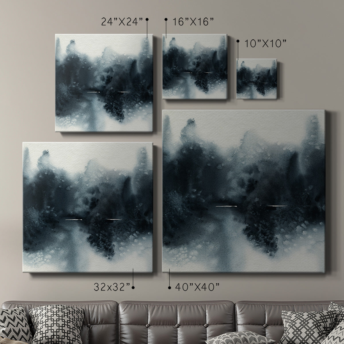 Winter Months II - Canvas Art Print