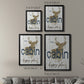 Happy Place Cabin - Modern Framed Canvas Print