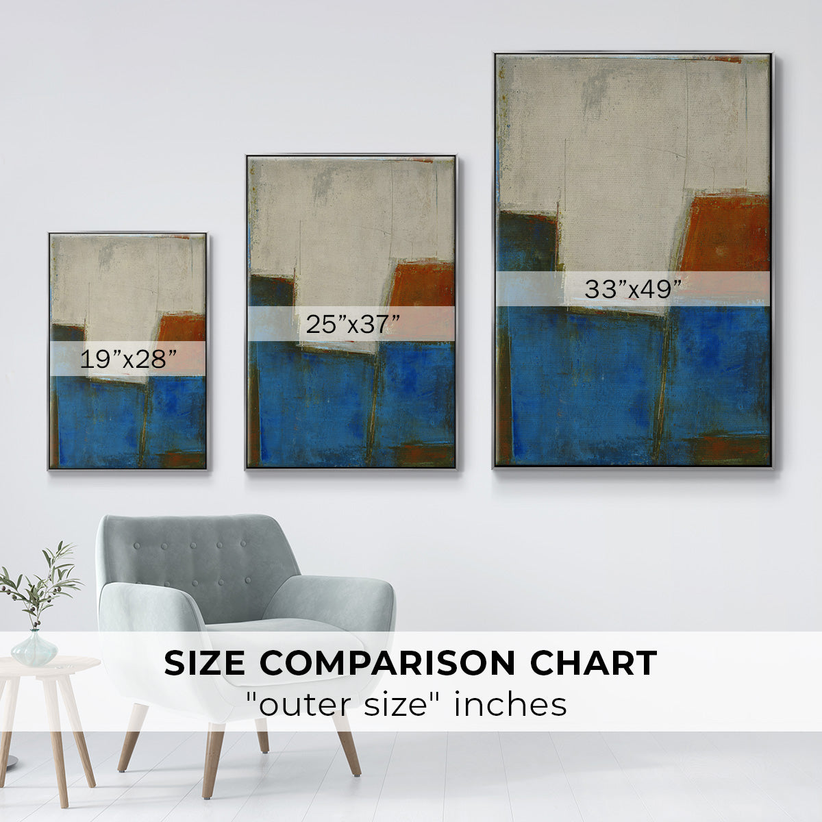 Complex Thought - Floater Framed Canvas Print