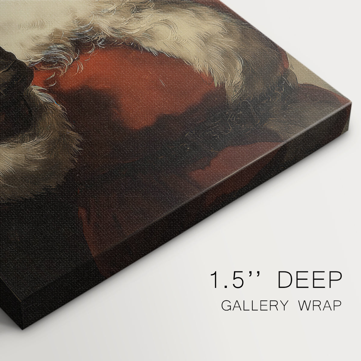 Candlelit Carol - Canvas Art Print