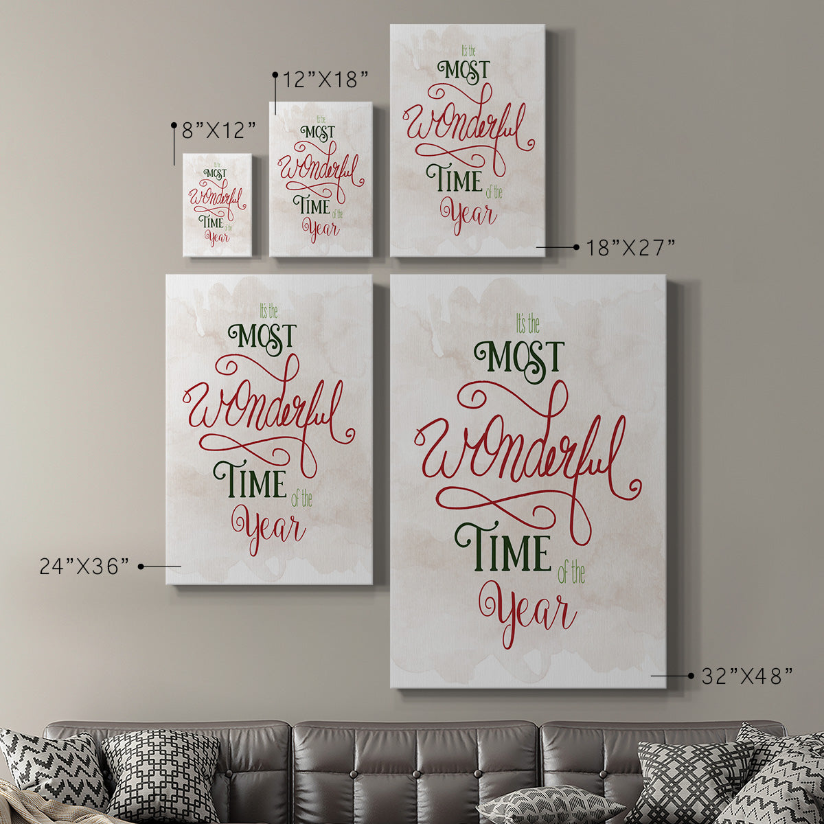 Wonderful Time of the Year Premium Gallery Wrapped Canvas - Ready to Hang