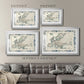 Bordered Map of Europe - Modern Framed Art Print