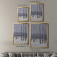Bare Trees in Winter I - Modern Framed Canvas Print