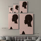 Pink Silhouette I Premium Gallery Wrapped Canvas - Ready to Hang