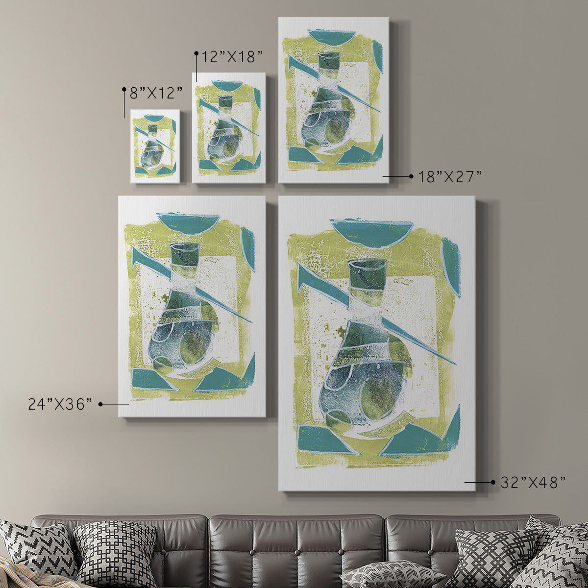 Jubilee Jugs VI - Canvas Art Print