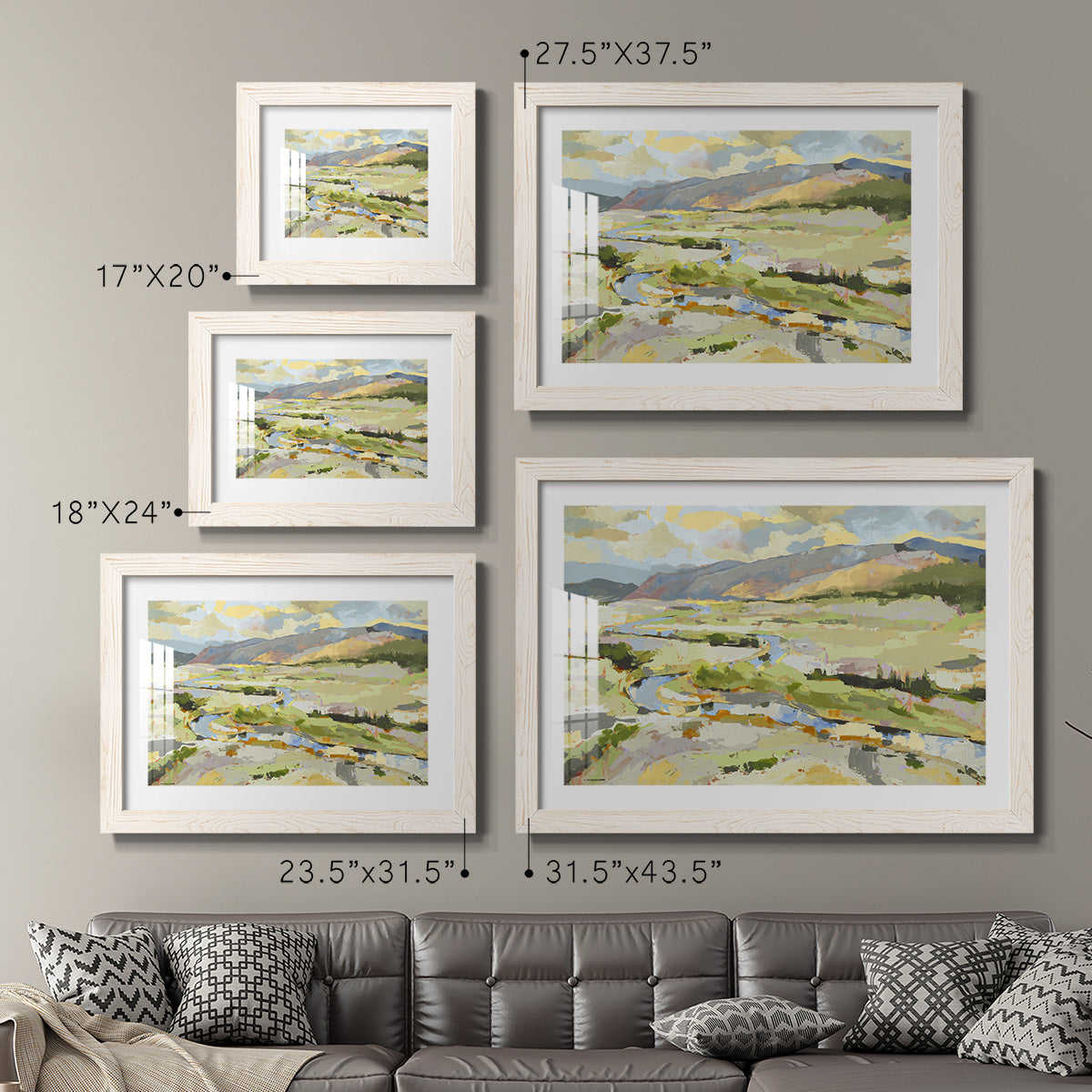 Mile Ten - Barnwood Framed Art Print