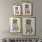 Love and Golden Retriever - Modern Framed Canvas Print