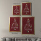 Merry Little Christmas - Modern Framed Canvas Print