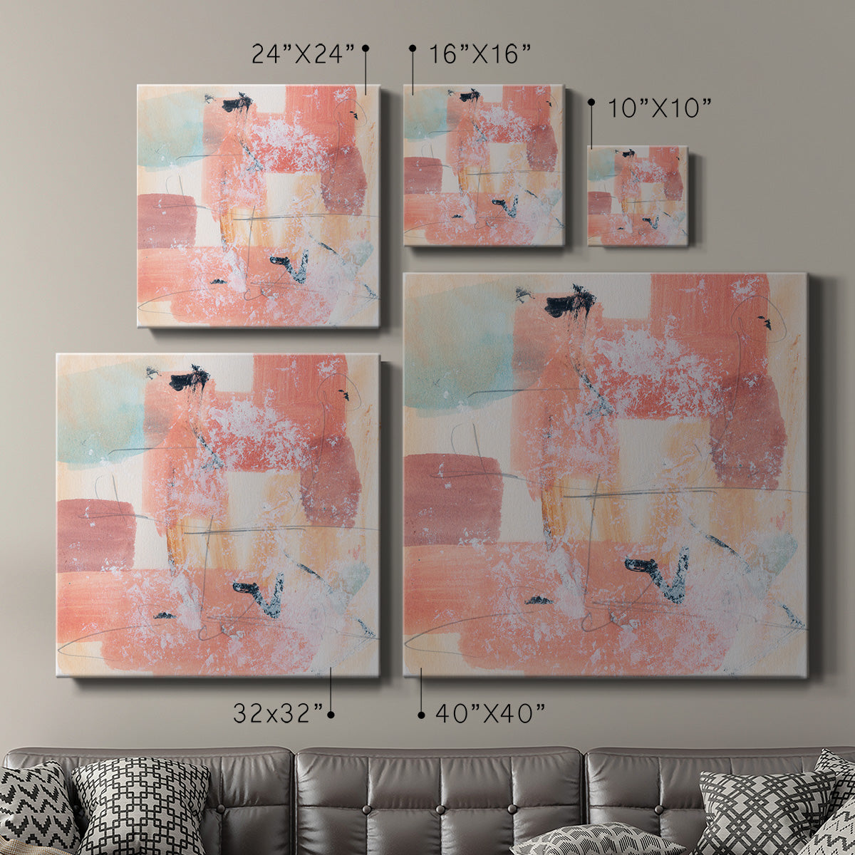 Warm Underneath II-Premium Gallery Wrapped Canvas - Ready to Hang