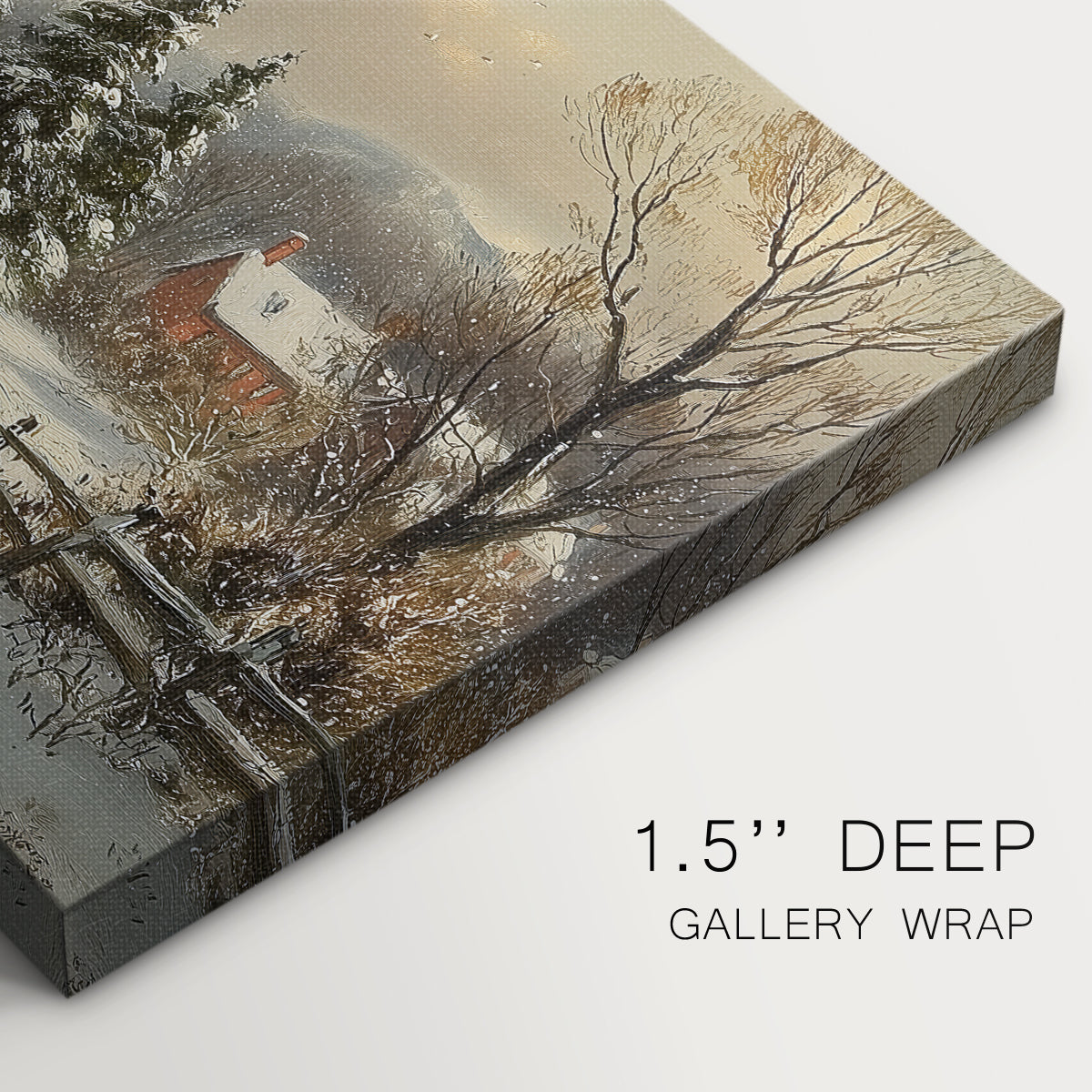 Honeyed Candle at Eve - Canvas Art Print