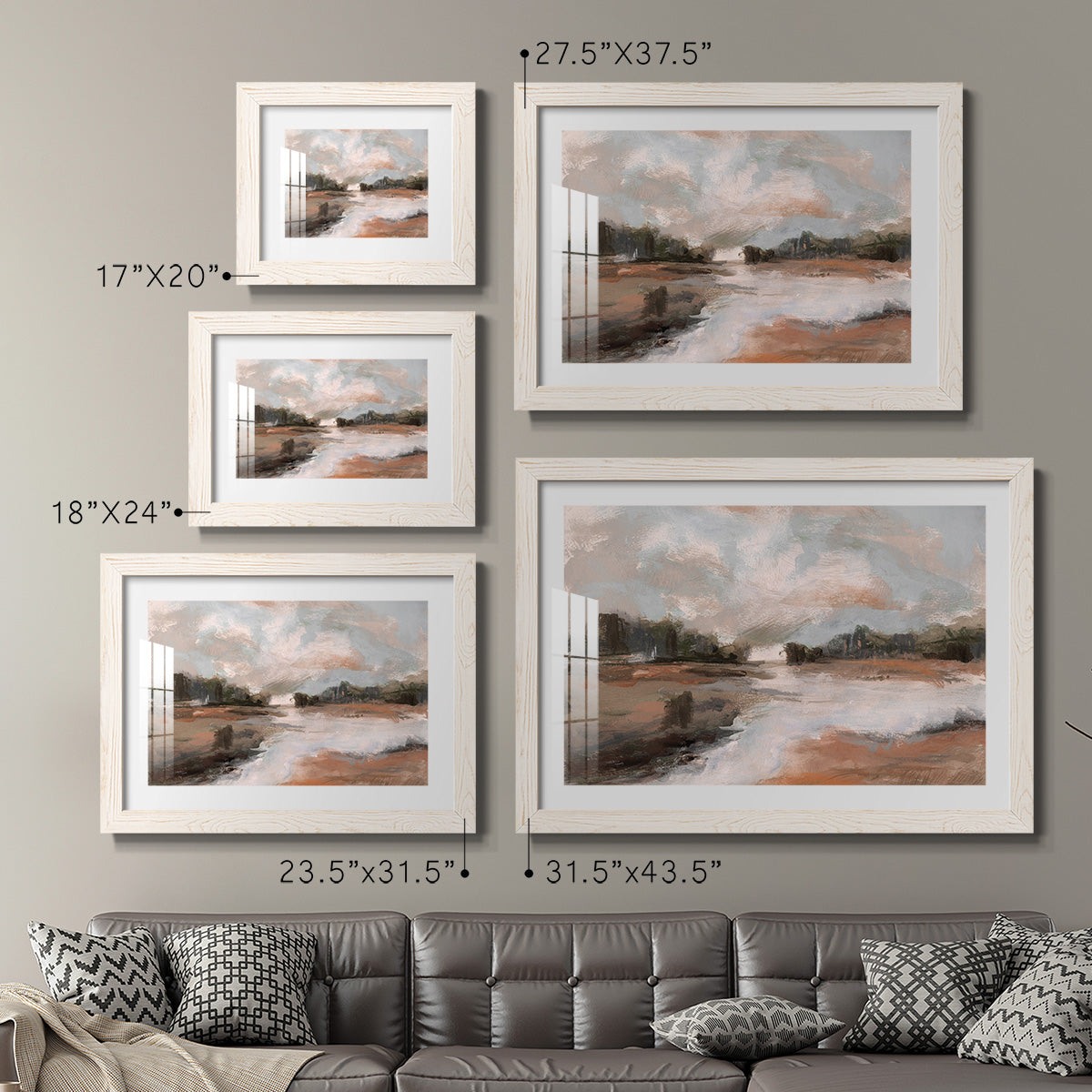 South Pond - Barnwood Framed Art Print