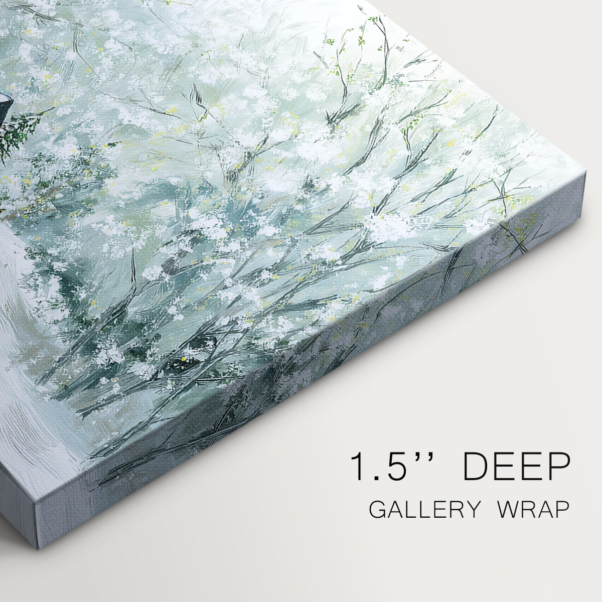 Silver Cathedral Chapel - Canvas Art Print