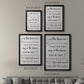 In This Bathroom - Modern Framed Canvas Print