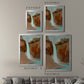 Turquoise Falls I - Modern Framed Canvas Print