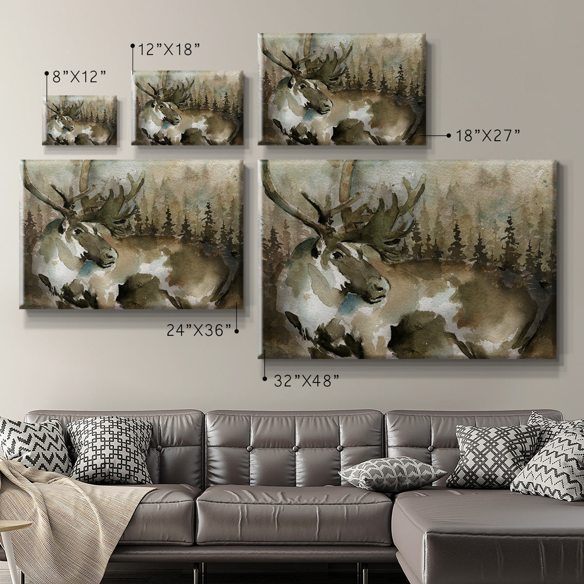 Lodge Twilight III - Canvas Art Print