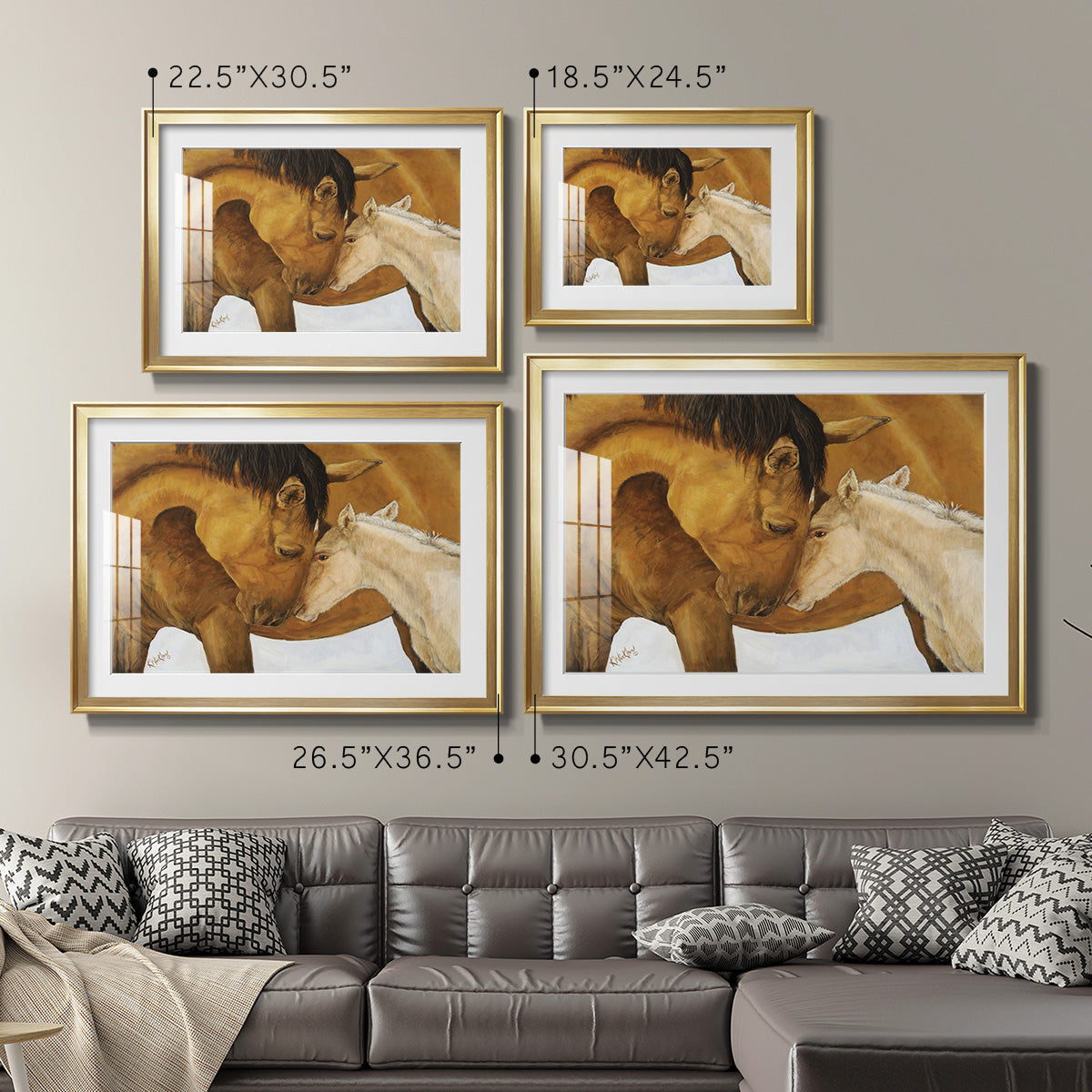 To Know Me is to Love Me I - Modern Framed Art Print