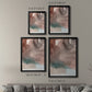 Red Ochre Abstract I - Modern Framed Canvas Print