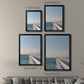 Day at the Pier - Modern Framed Canvas Print