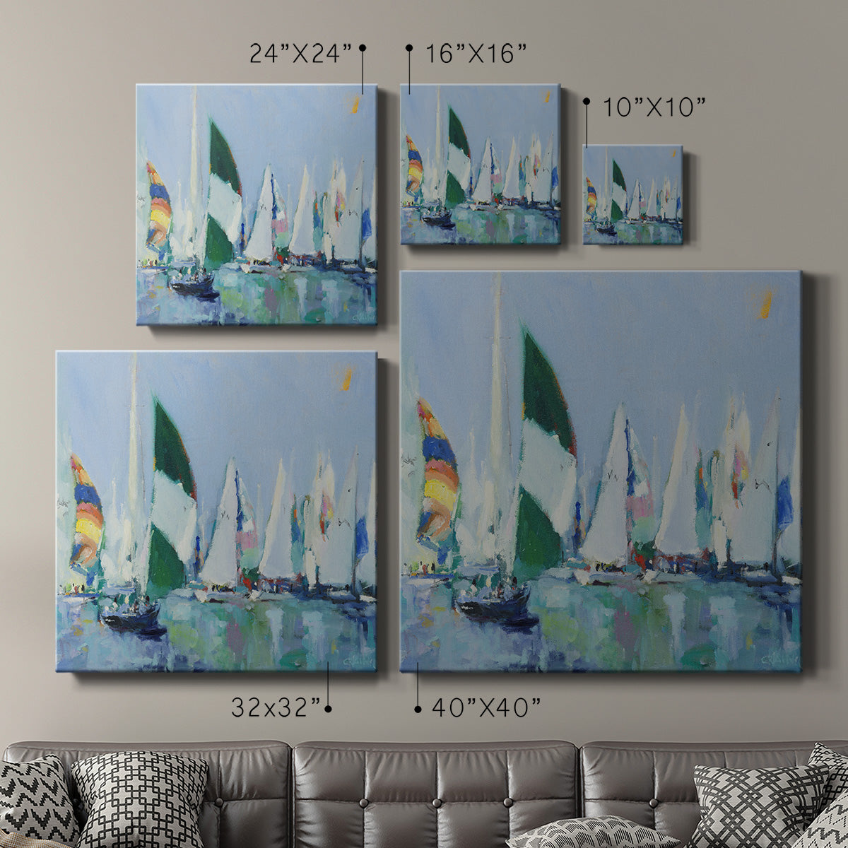 Parking Lot - Canvas Art Print