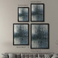 Morning Drizzle II - Modern Framed Canvas Print