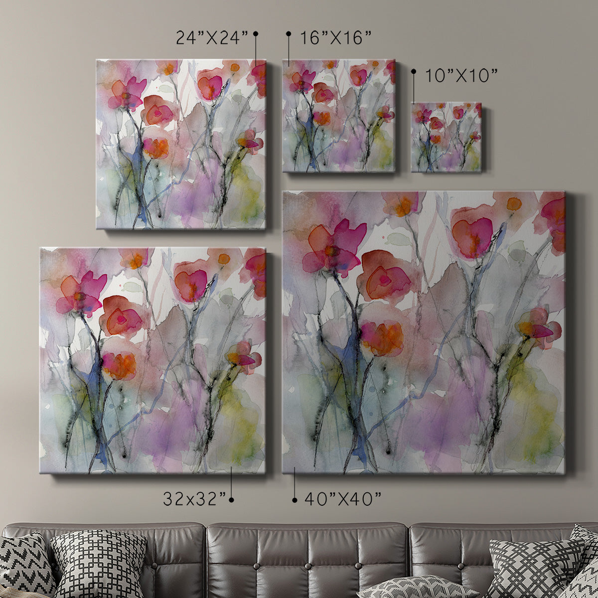 Dream of Flowers II - Canvas Art Print