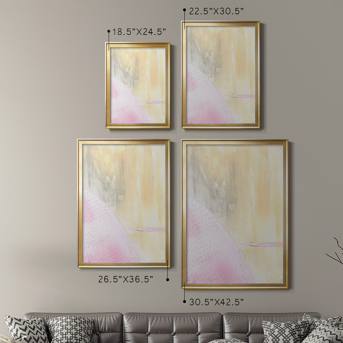 Get Sweet III - Modern Framed Canvas Print