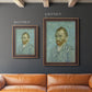 Self-Portrait, 1889 - Ornate Framed Canvas Print