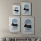 Shapely Blues I - Modern Framed Canvas Print