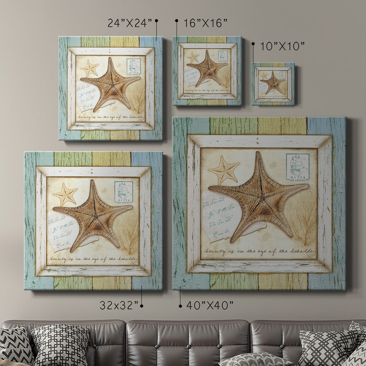Sea Treasures XII - Canvas Art Print
