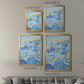 Sky Blue Beach - Modern Framed Canvas Print