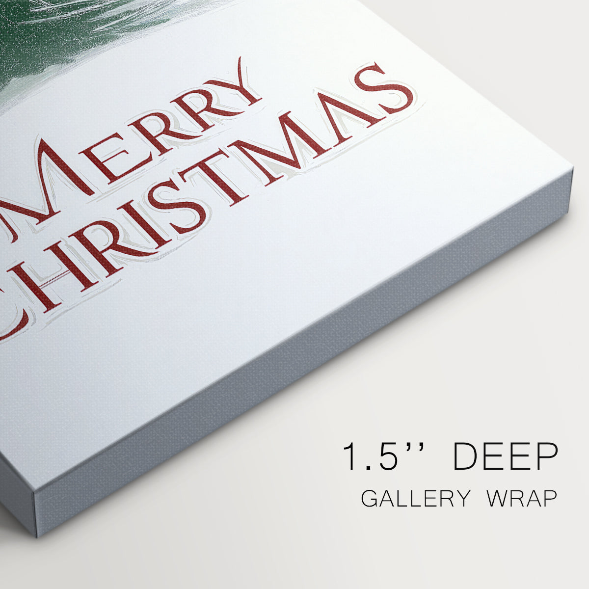 Frostlit Snow Blessing - Canvas Art Print