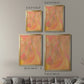 Peach Bliss IV - Modern Framed Canvas Print