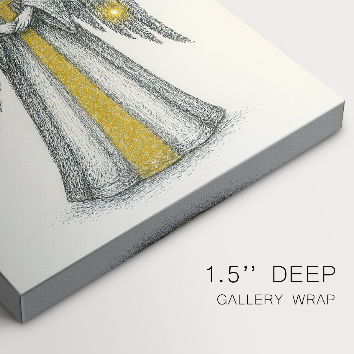 Sugar Candle at Eve - Canvas Art Print
