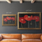 Poppy Trio I Premium Framed Canvas- Ready to Hang