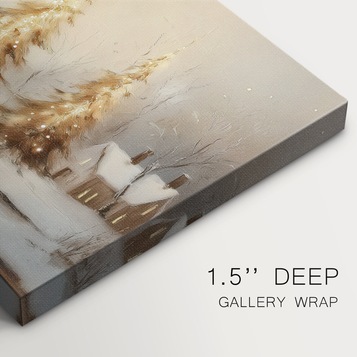 Gilded Dusk at Eve - Canvas Art Print