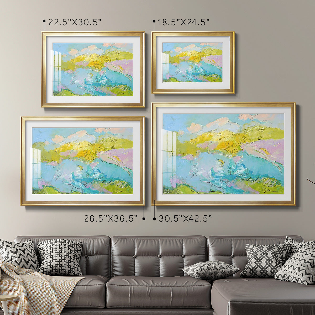 Learning to Fly Premium Framed Print - Ready to Hang