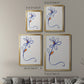 Wobbly Blooms I - Modern Framed Canvas Print