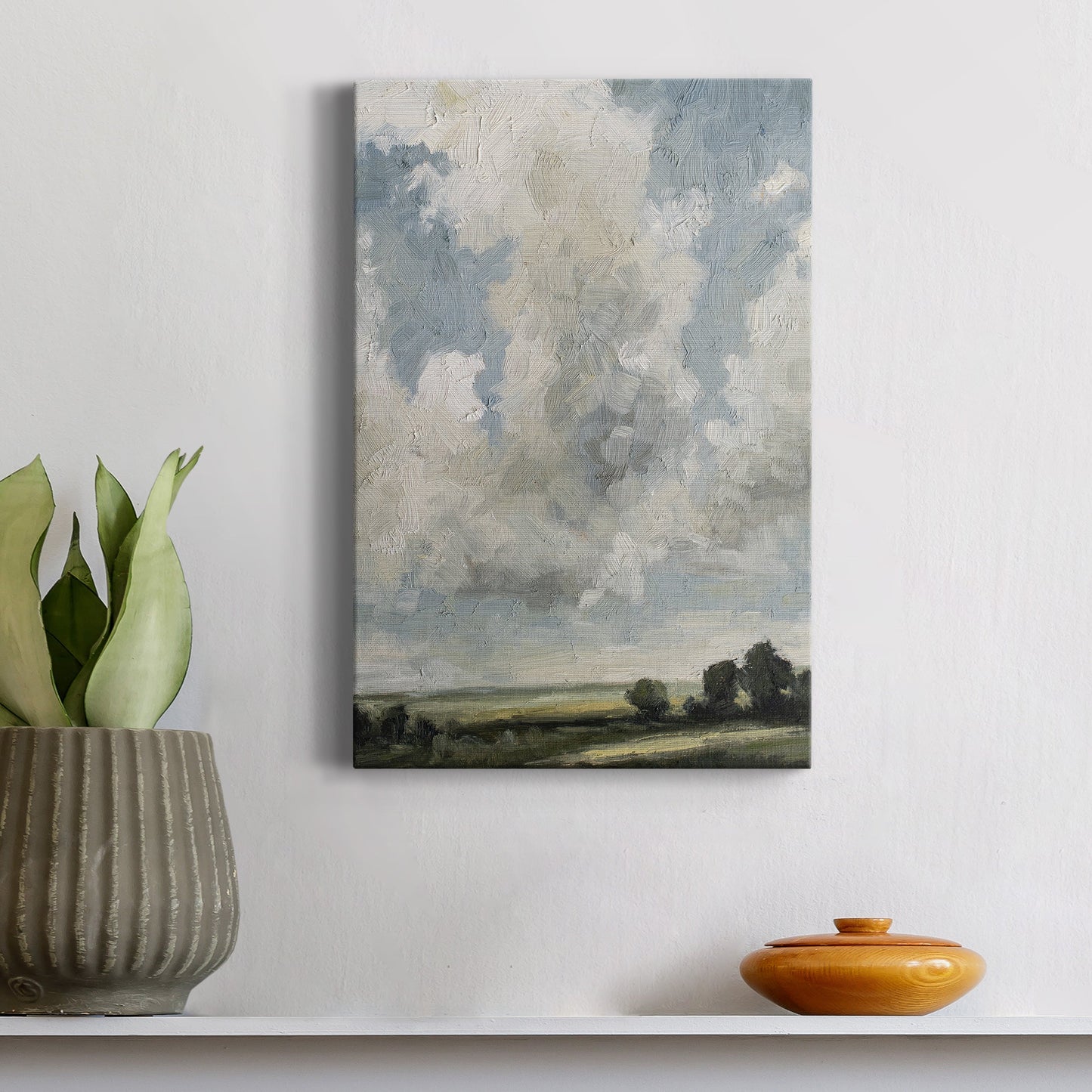 Gathering Clouds Premium Gallery Wrapped Canvas - Ready to Hang