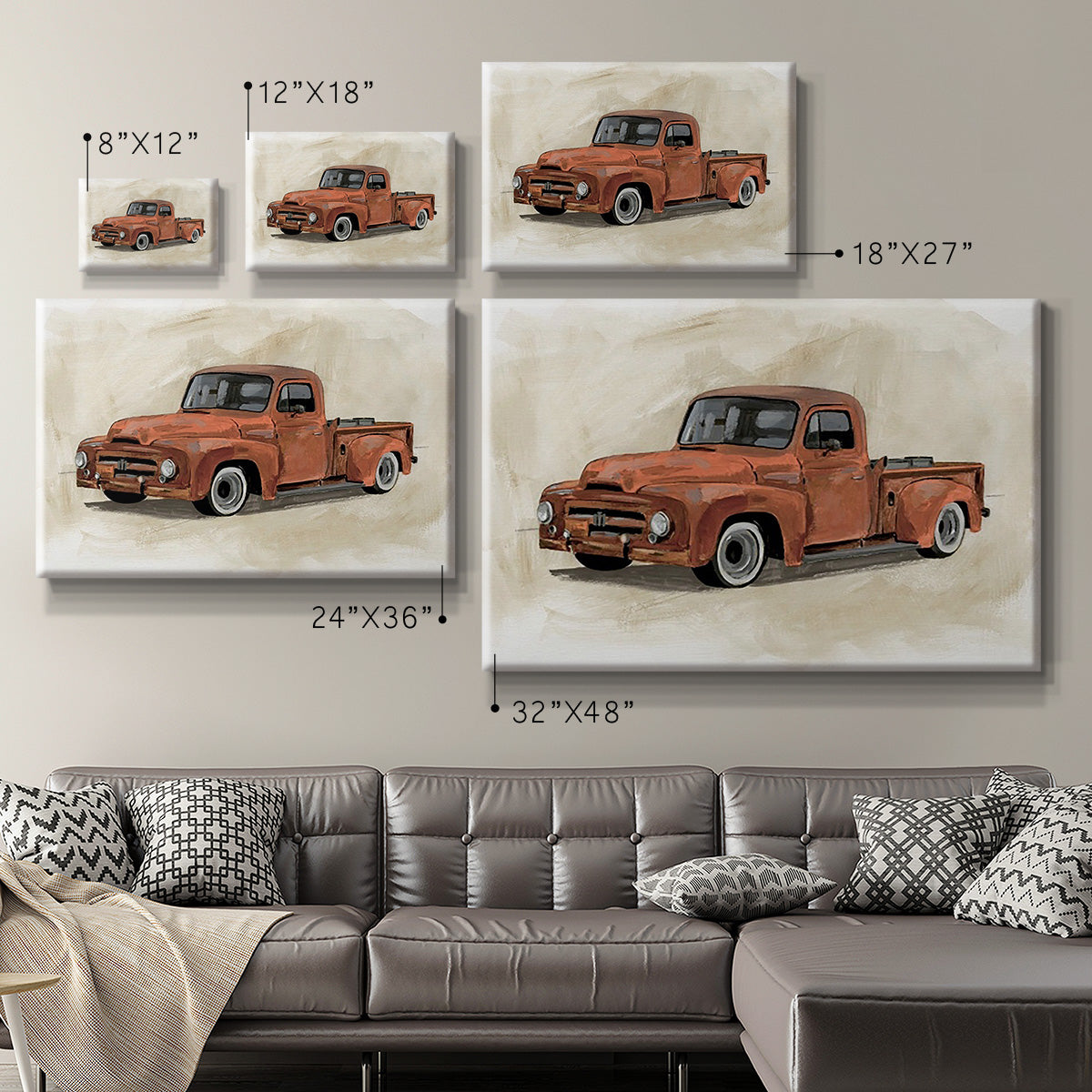 Pickup IV - Canvas Art Print